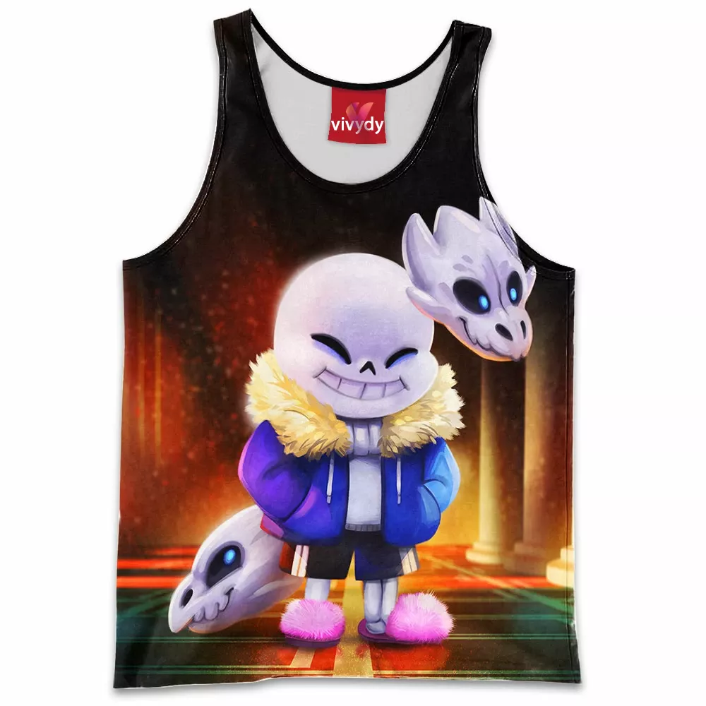 Sans From Undertale Tank Top