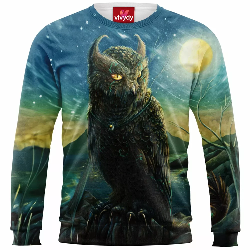 Cat Owl Sweatshirt