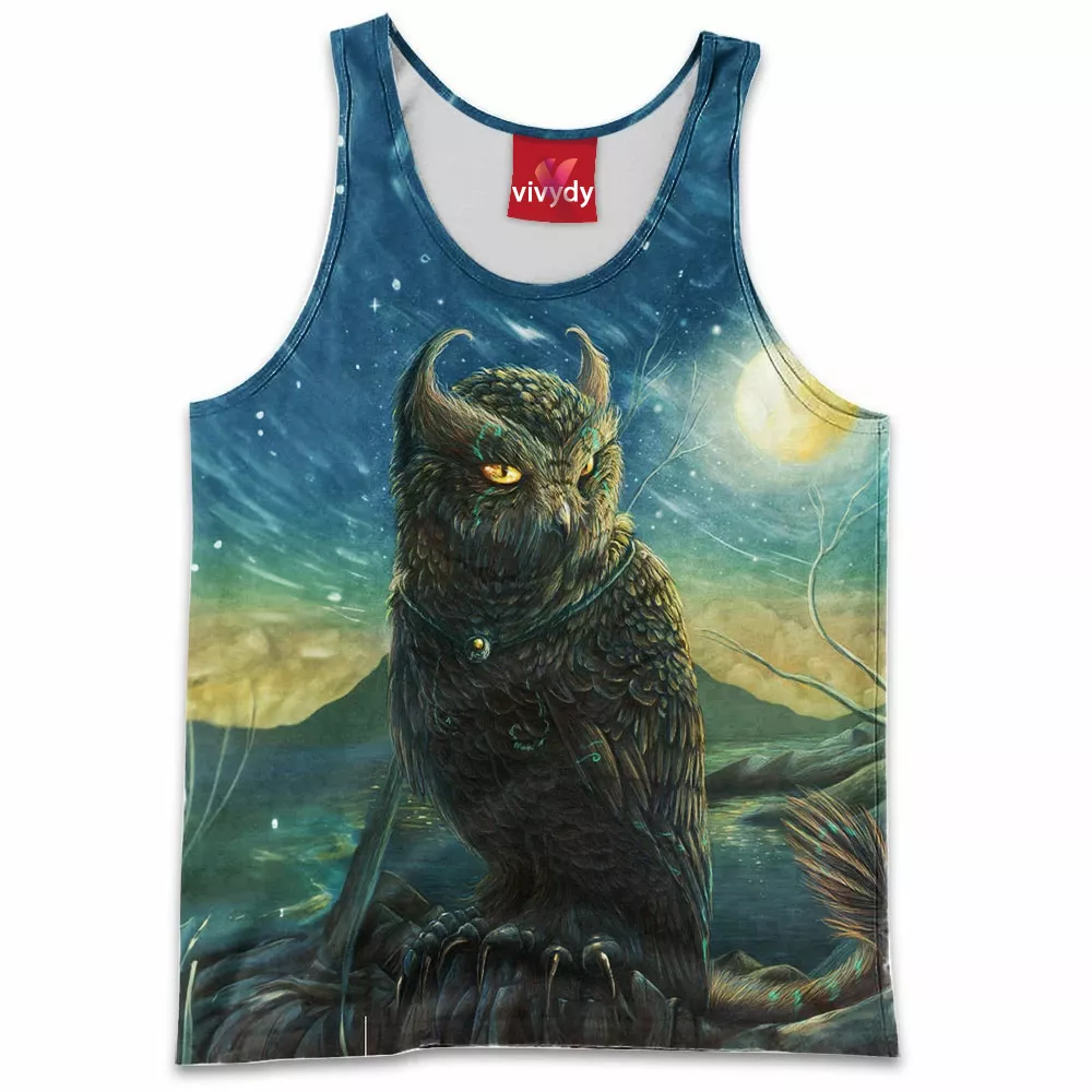 Cat Owl Tank Top