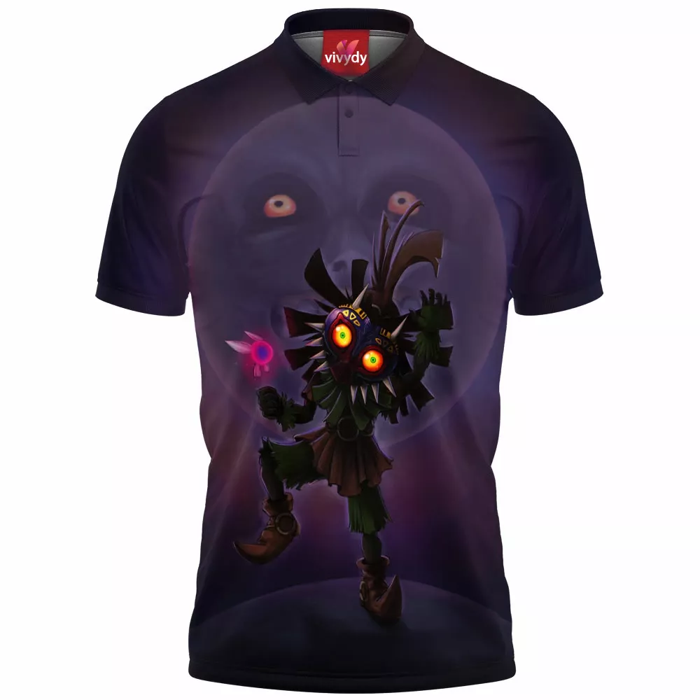 The Legend Of Zelda: Majora’s Mask Polo Shirt