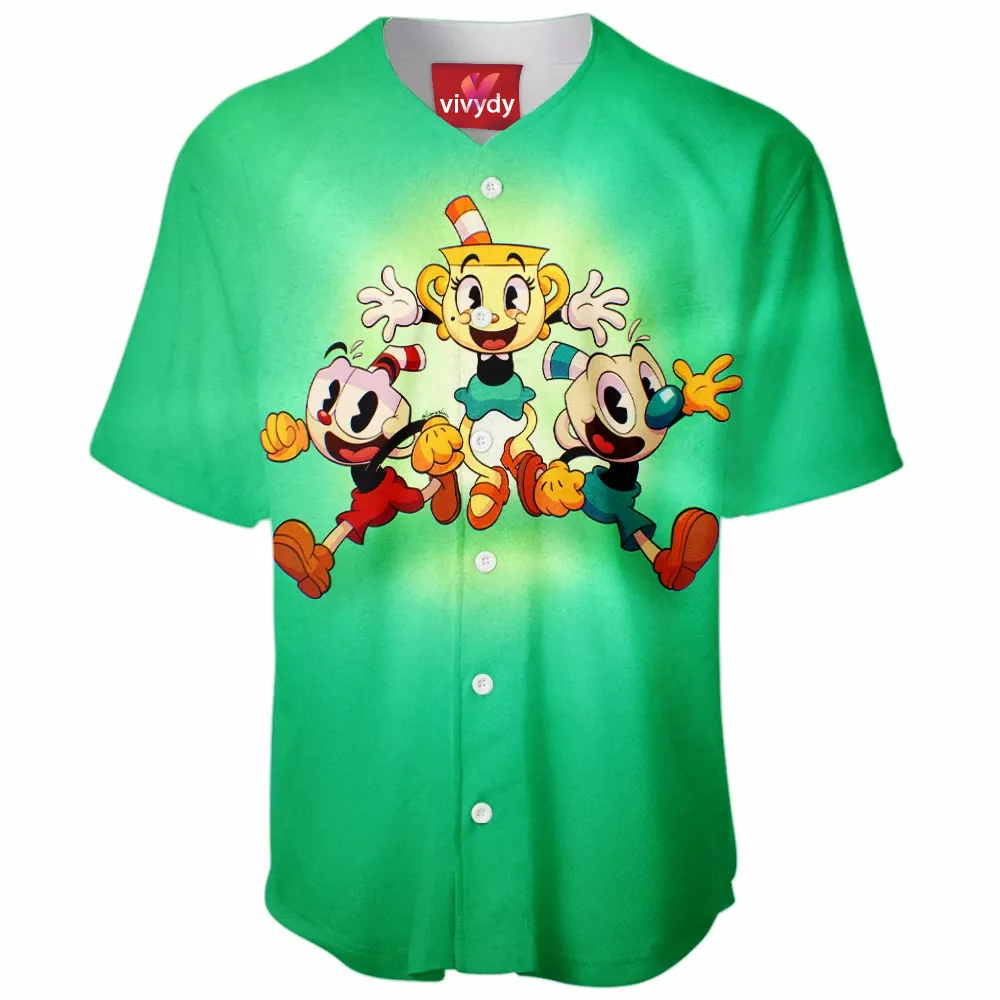 Cuphead Baseball Jersey