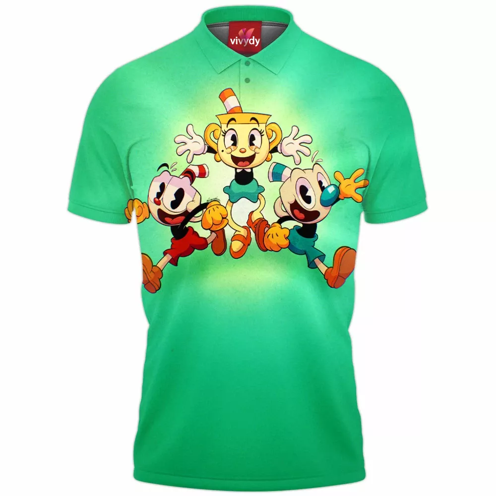 Cuphead Polo Shirt