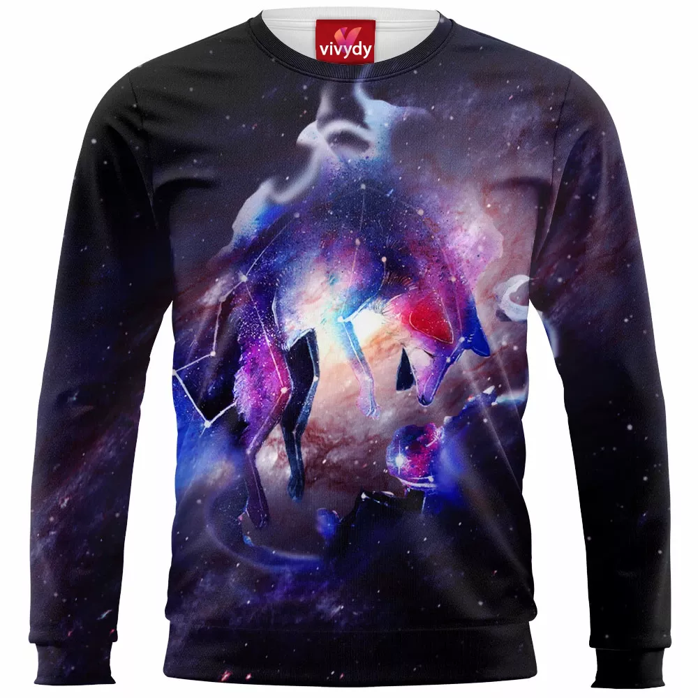 Galaxy Fox Sweatshirt