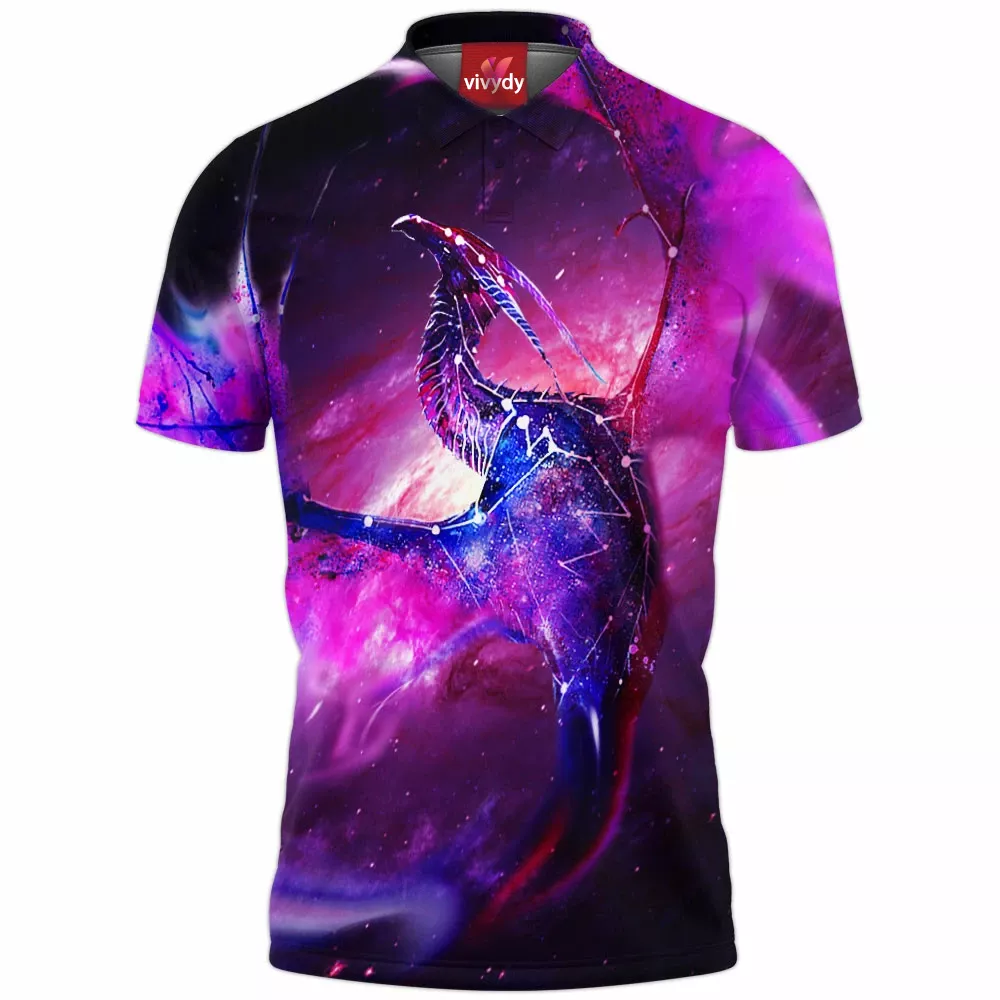 Galaxy Dragon Polo Shirt