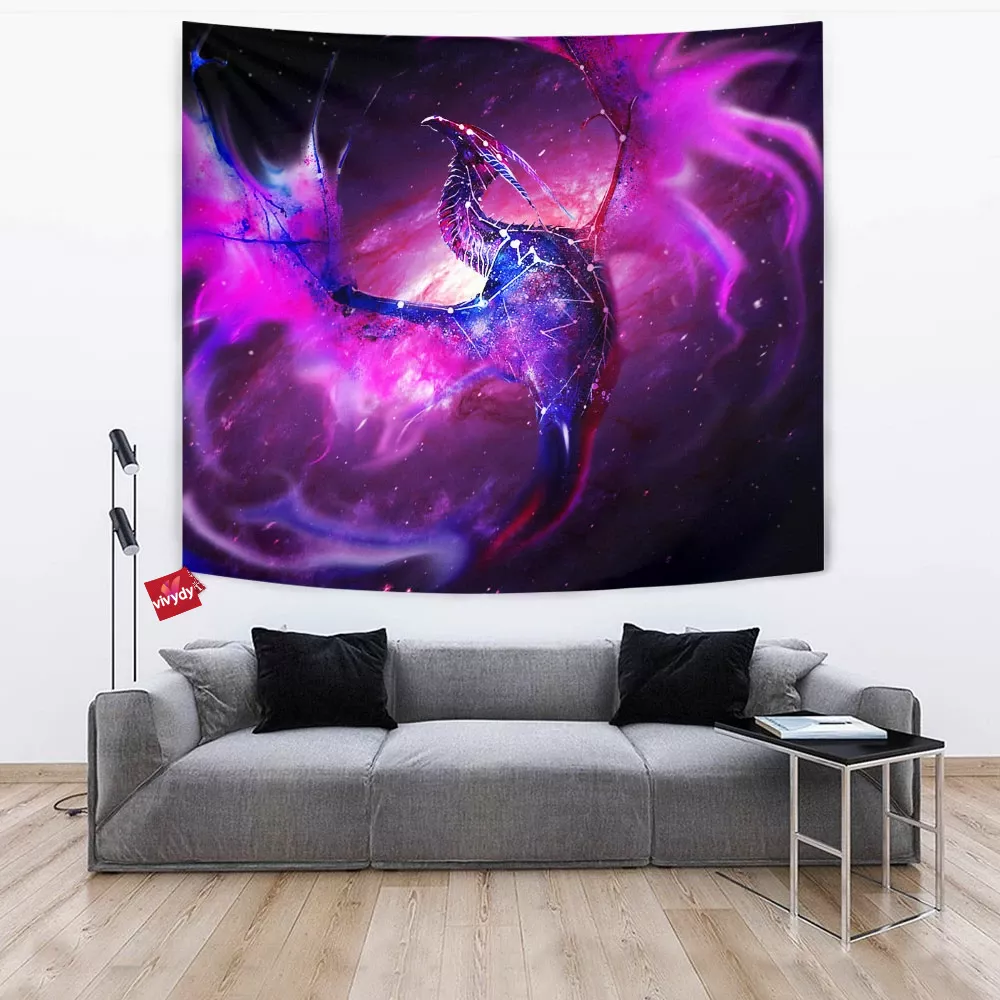 Galaxy Dragon Tapestry