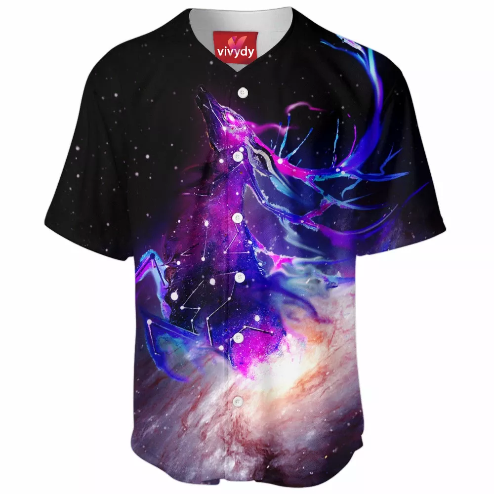 Galaxy Deer Baseball Jersey