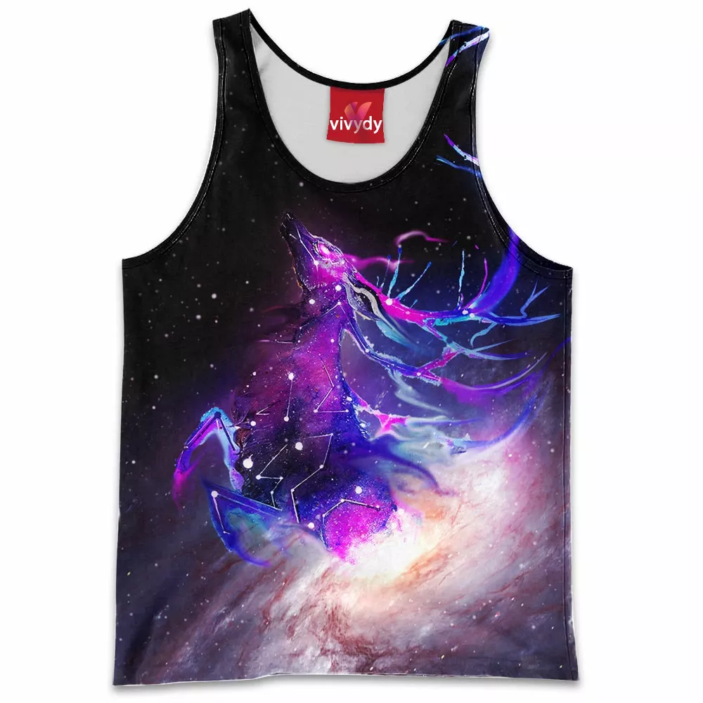 Galaxy Deer Tank Top