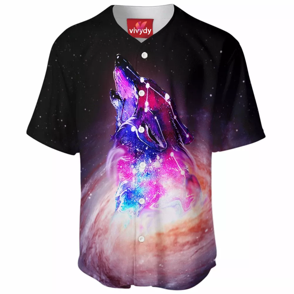 Galaxy Wolf Baseball Jersey