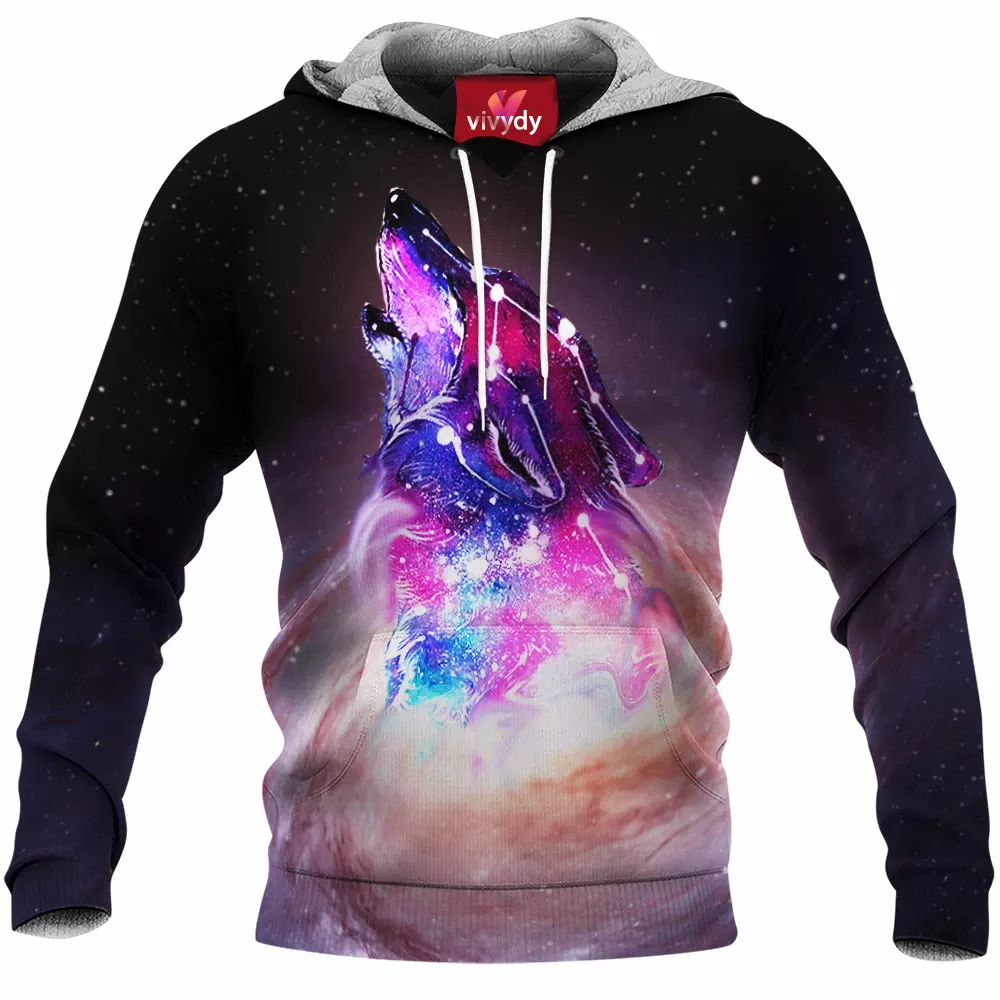 Galaxy Wolf Hoodie