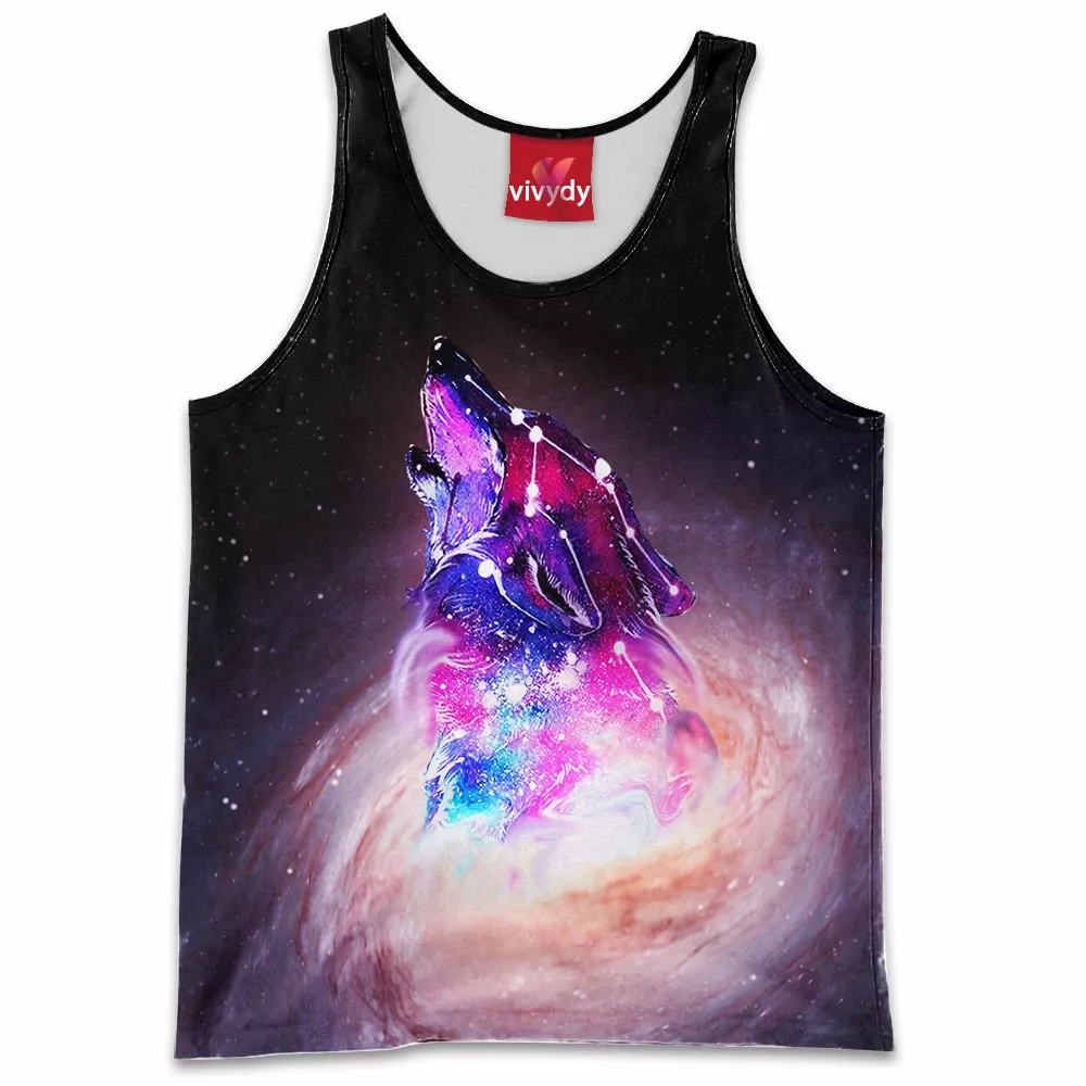 Galaxy Wolf Tank Top