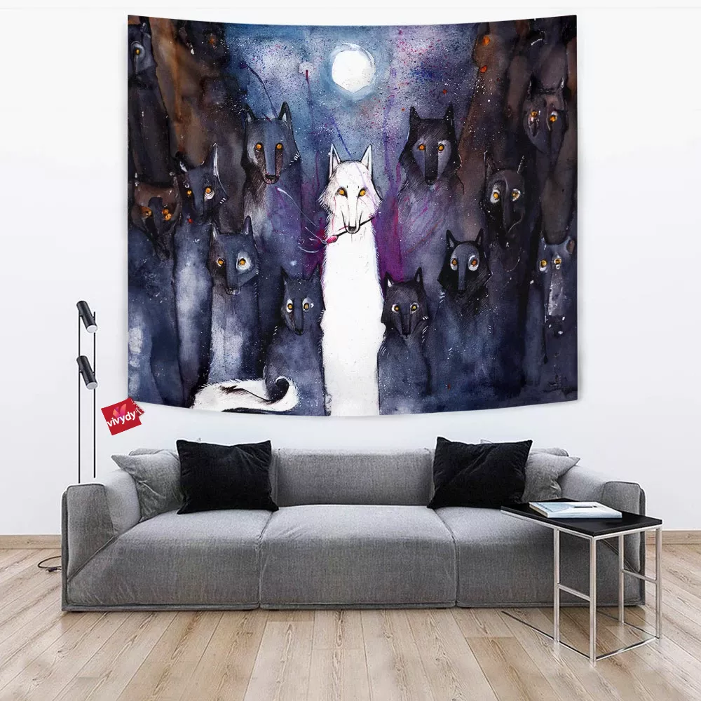 Alpha Wolf Tapestry