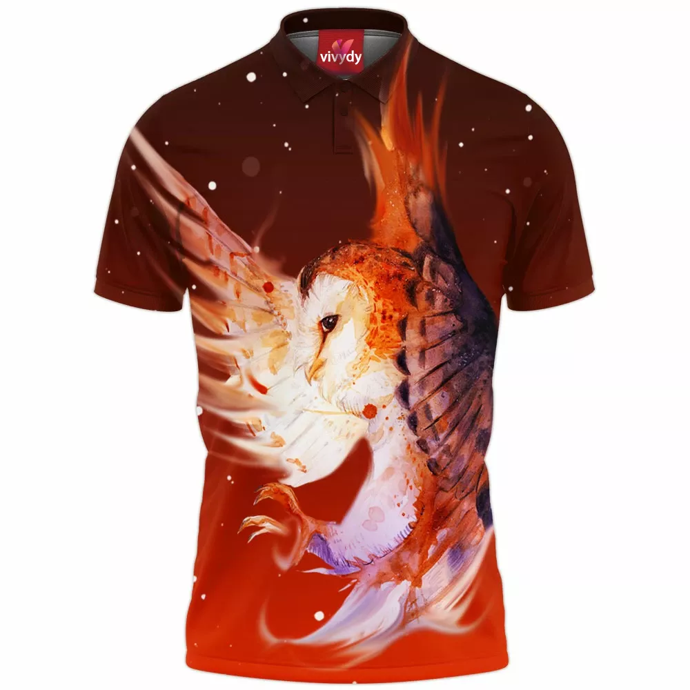 Barn Owl Polo Shirt