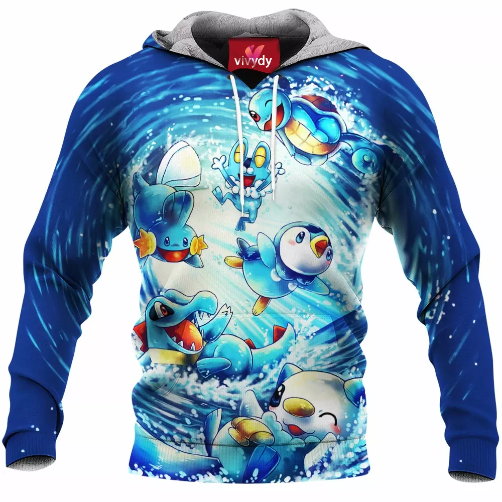 Water Pokemon Hoodie