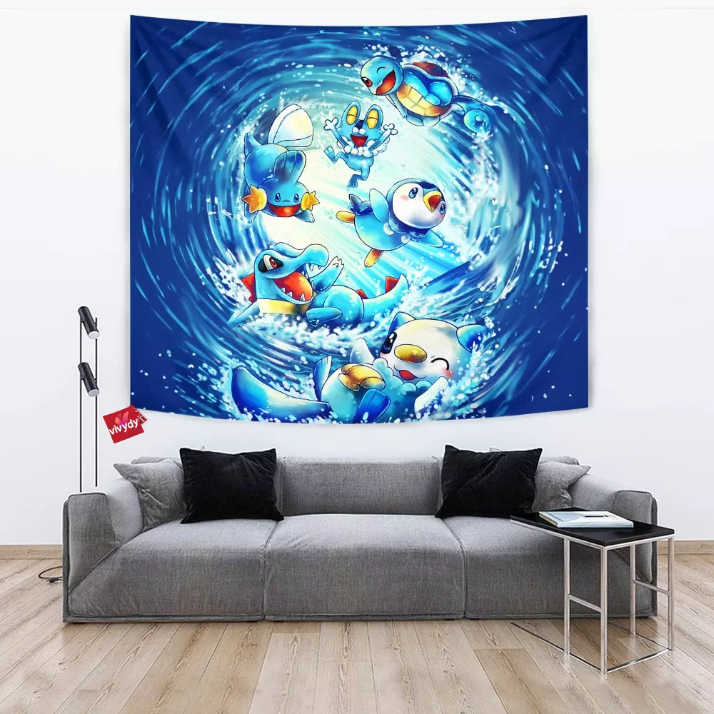 Water Pokemon Tapestry