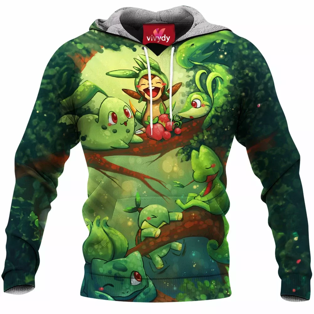 Green Pokemon Hoodie