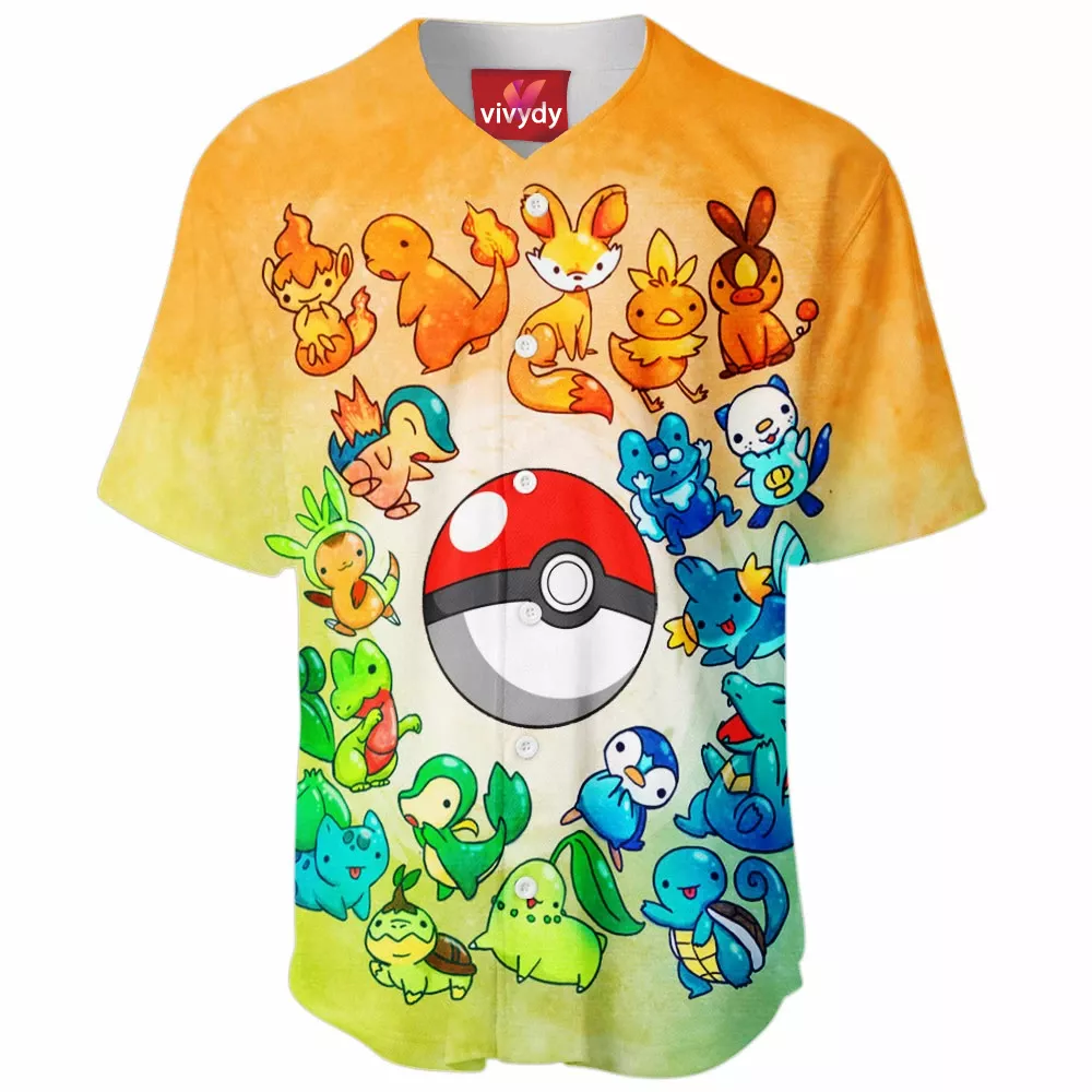 Pokemon Baseball Jersey