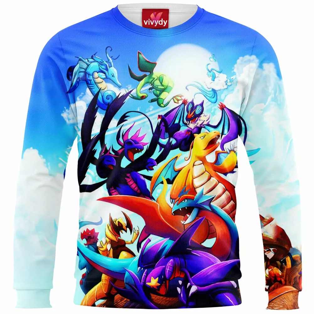 Dragon Pokemon Sweatshirt