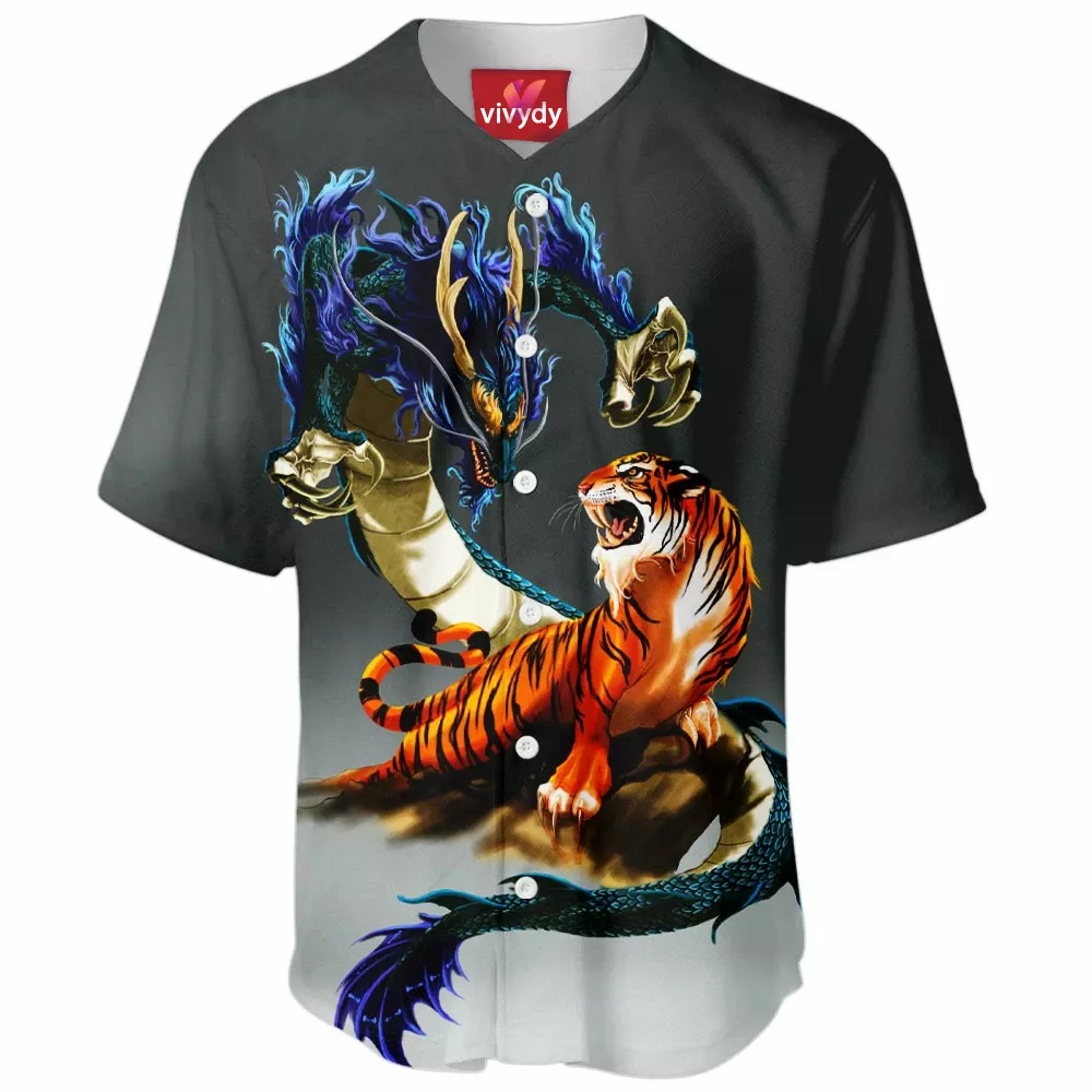 Tiger And Dragon Baseball Jersey