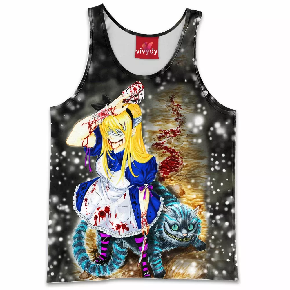 Alice In Wonderland Tank Top