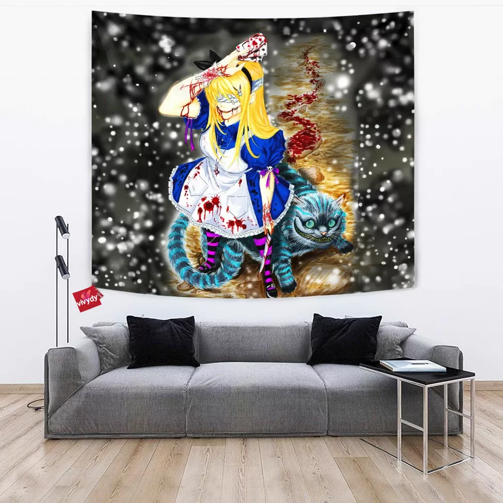 Alice In Wonderland Tapestry