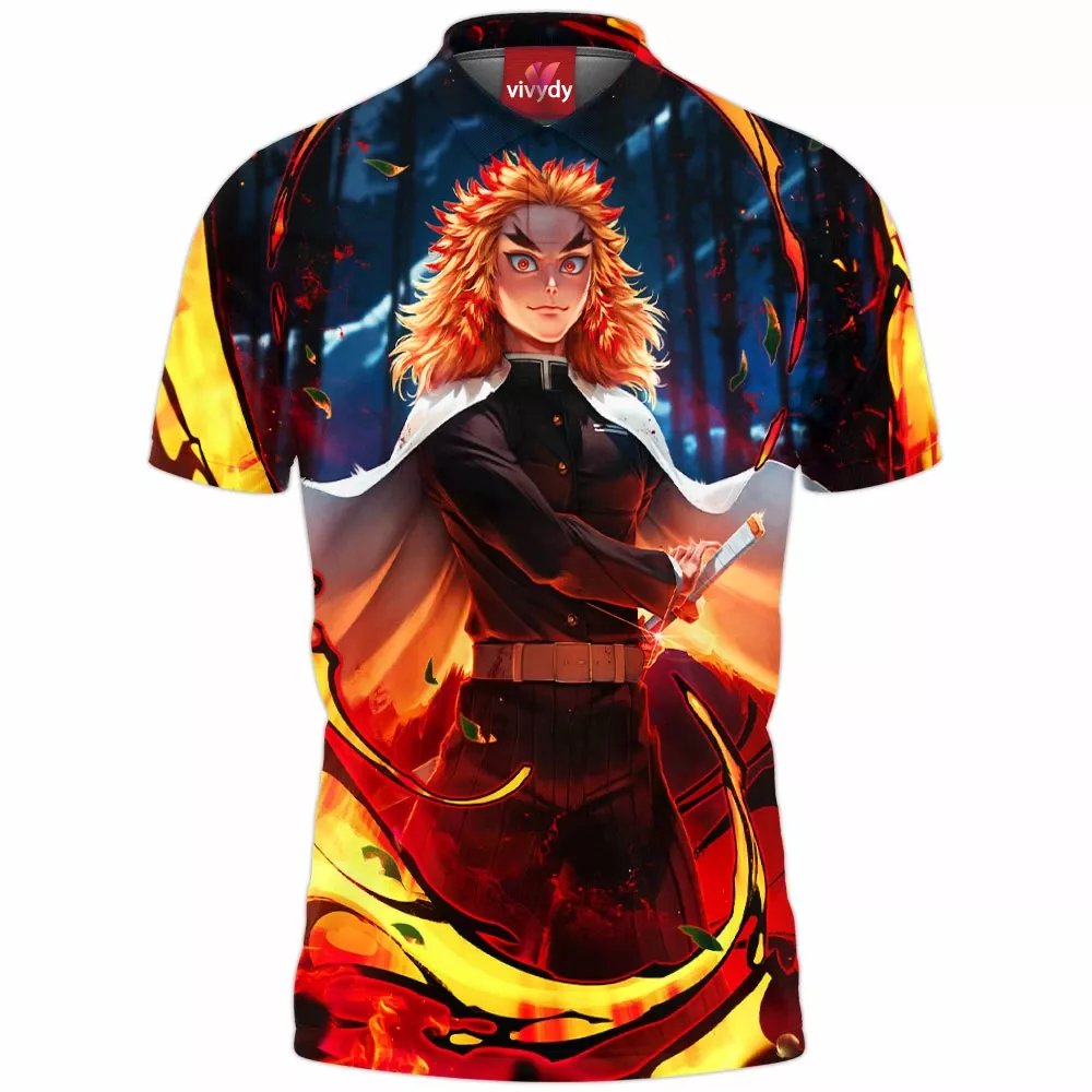 Rengoku Polo Shirt