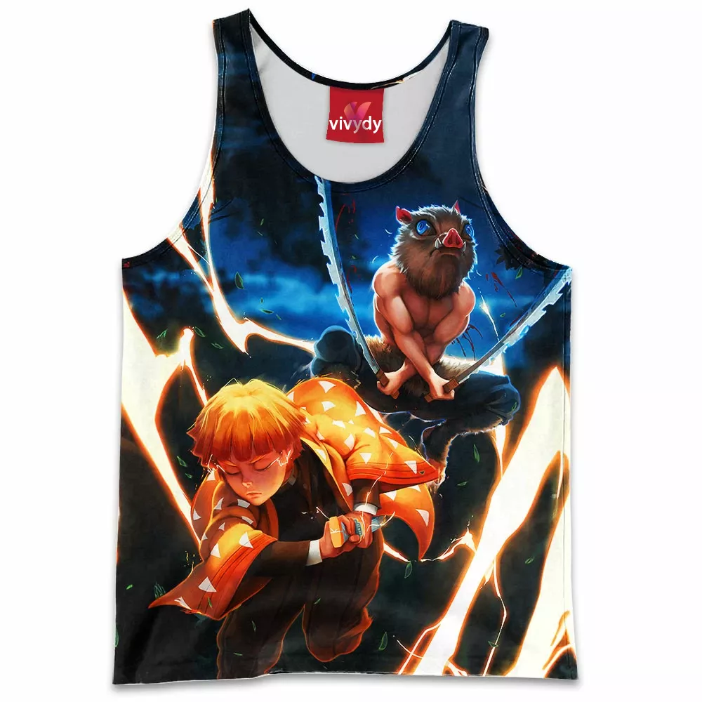 Zenitsu And Inosuke Tank Top