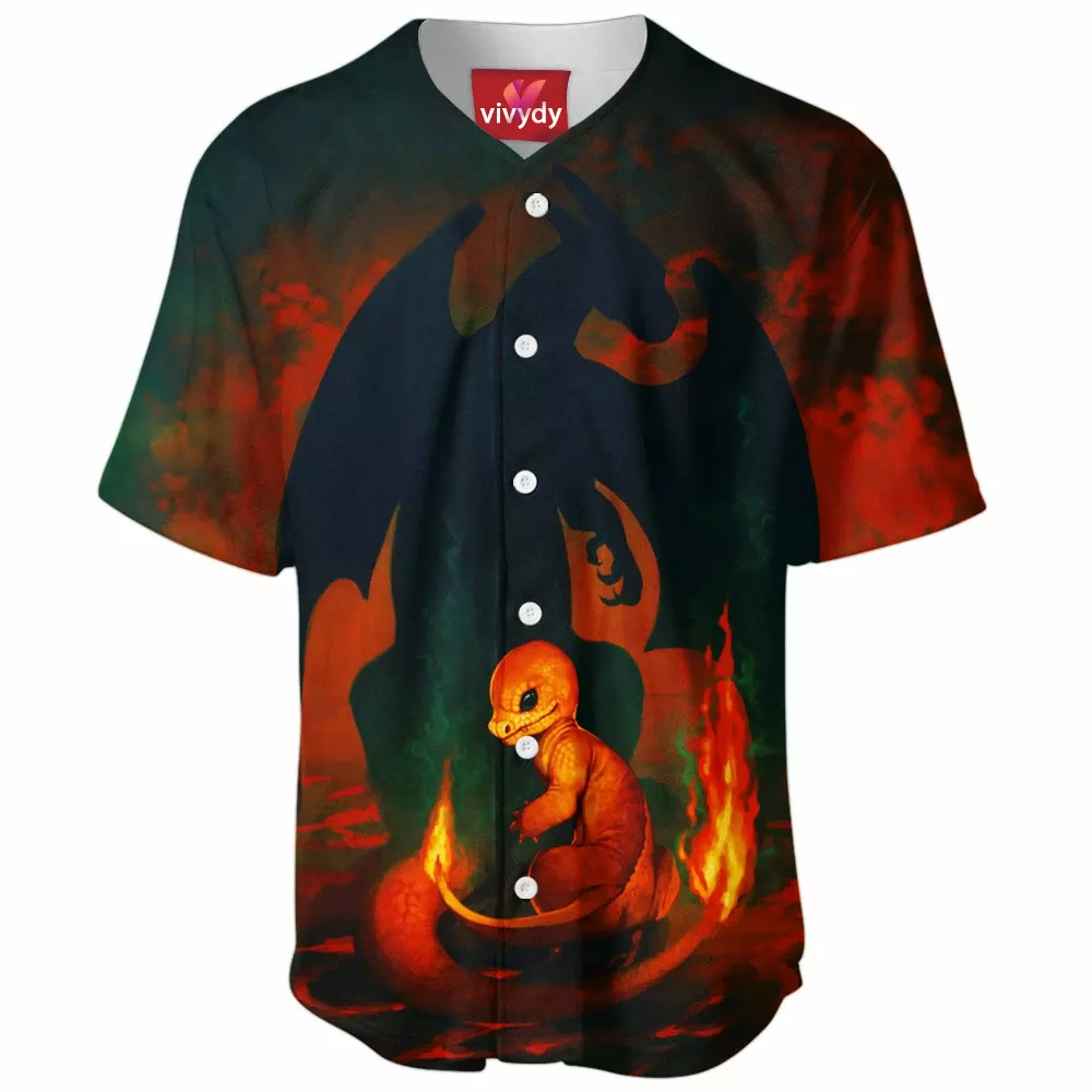 Charmander Baseball Jersey