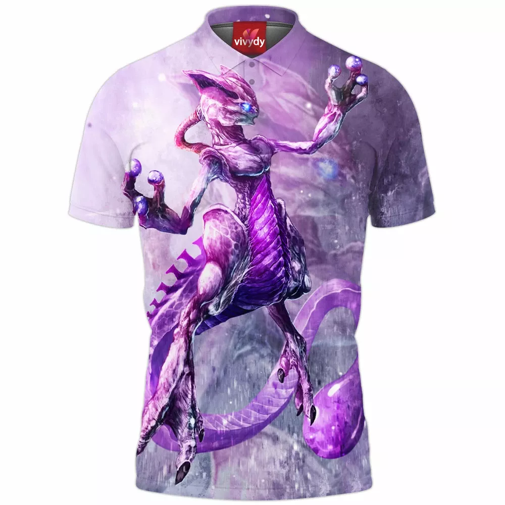 Mystic Mewtwo Polo Shirt