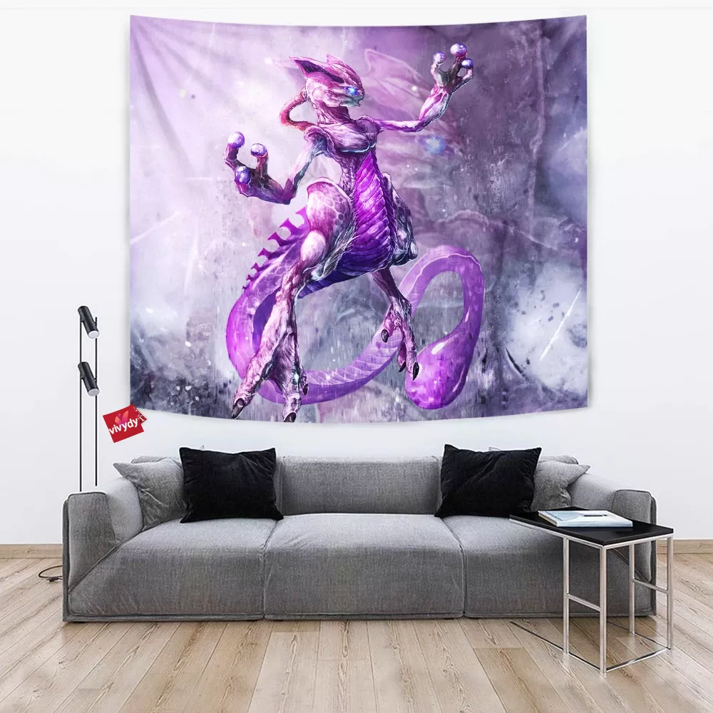 Mystic Mewtwo Tapestry