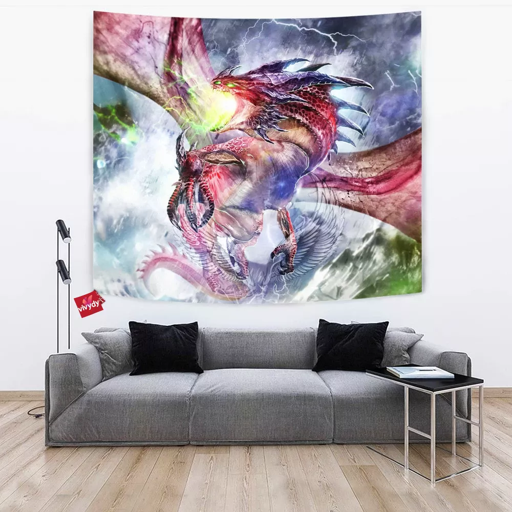 Storm Dragon Tapestry