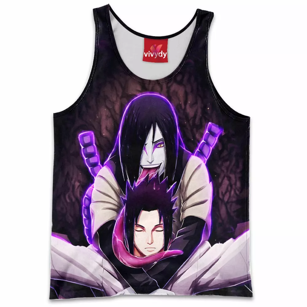 Sasuke And Orochimaru Tank Top