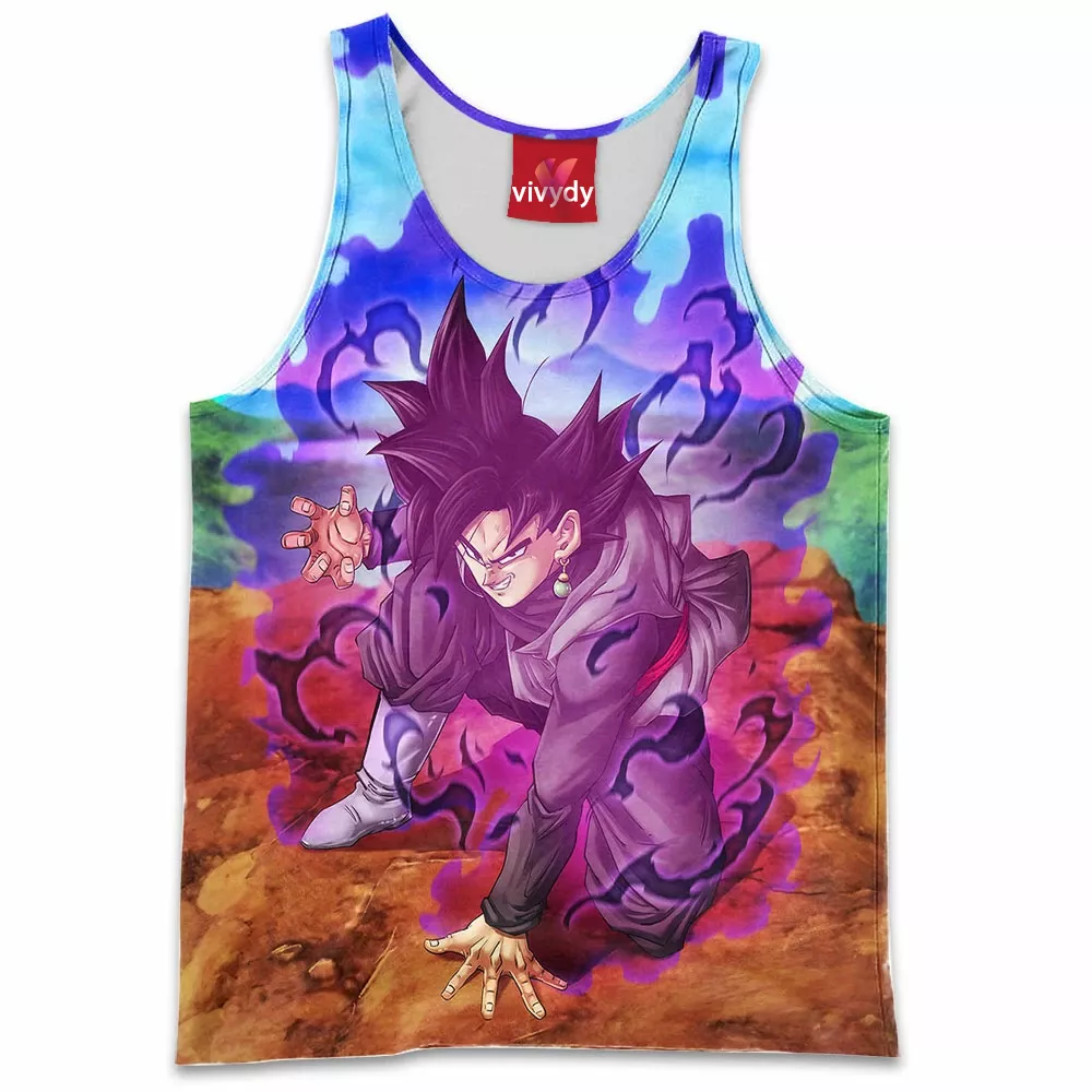 Black Goku Tank Top