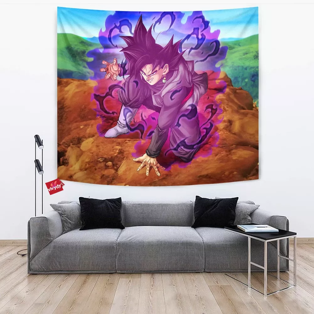 Black Goku Tapestry