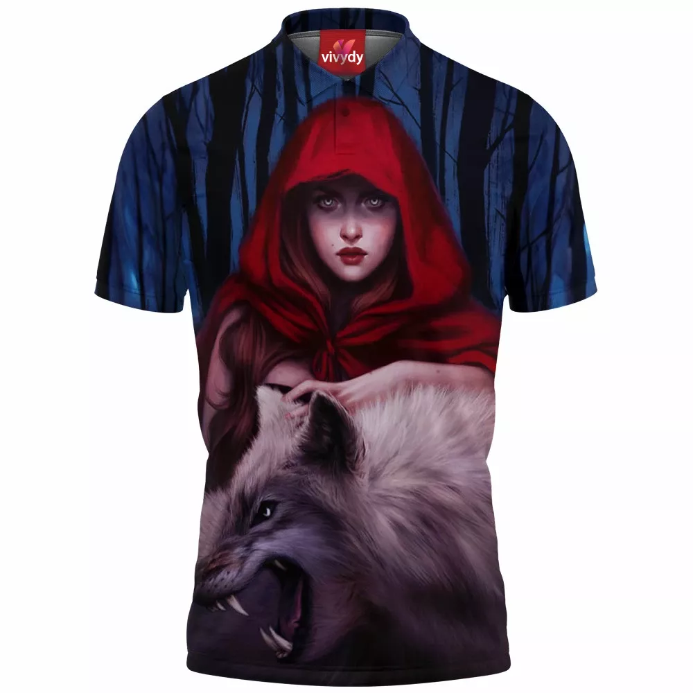 Blood To Bear Me Flowers Polo Shirt