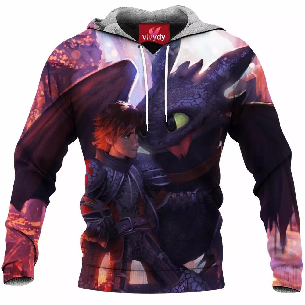 Hiccup And Toothless Hoodie