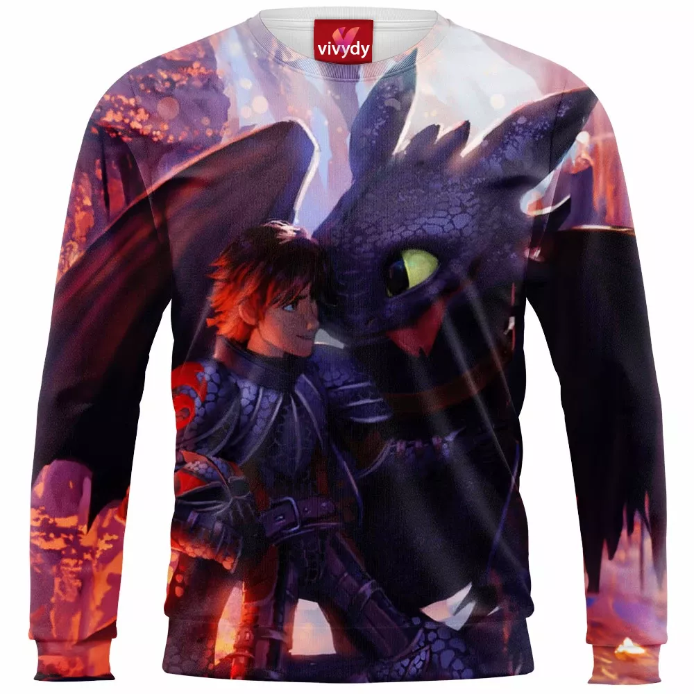 Hiccup And Toothless Sweatshirt