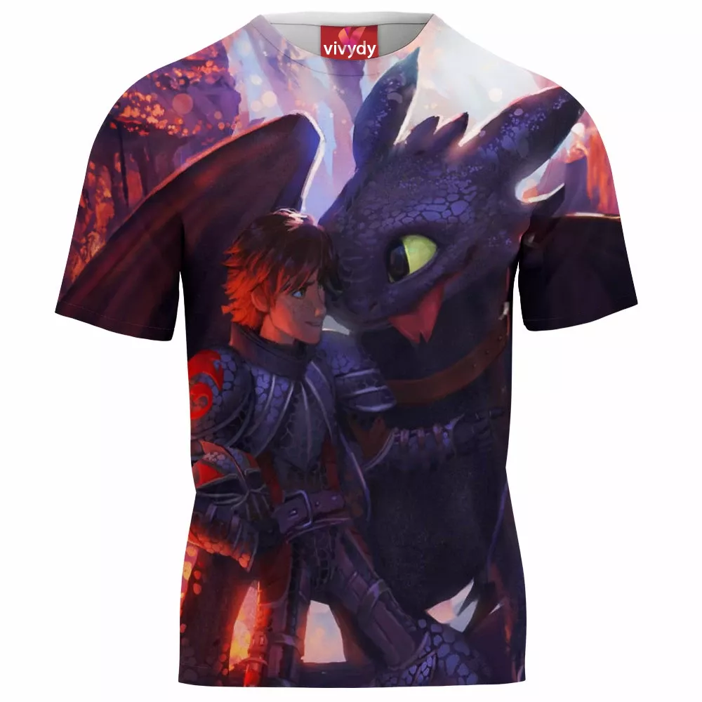 Hiccup And Toothless T-Shirt