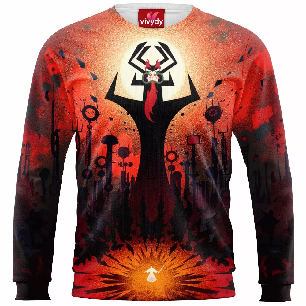 Samurai Jack And Aku Sweatshirt