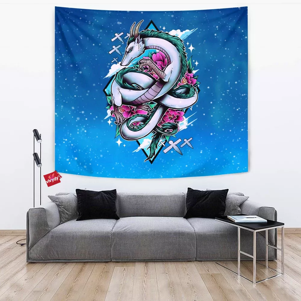 Haku Dragon Tapestry