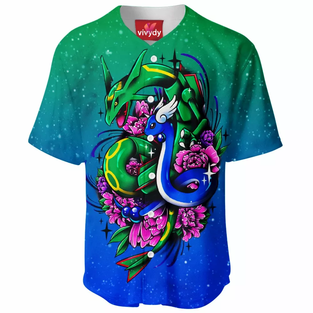 Dragonair Rayquaza Baseball Jersey