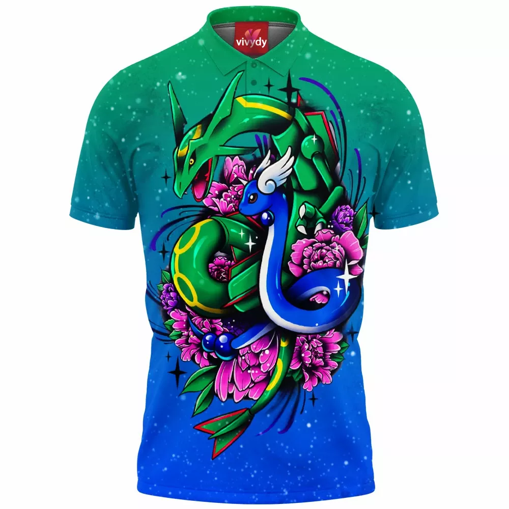 Dragonair Rayquaza Polo Shirt