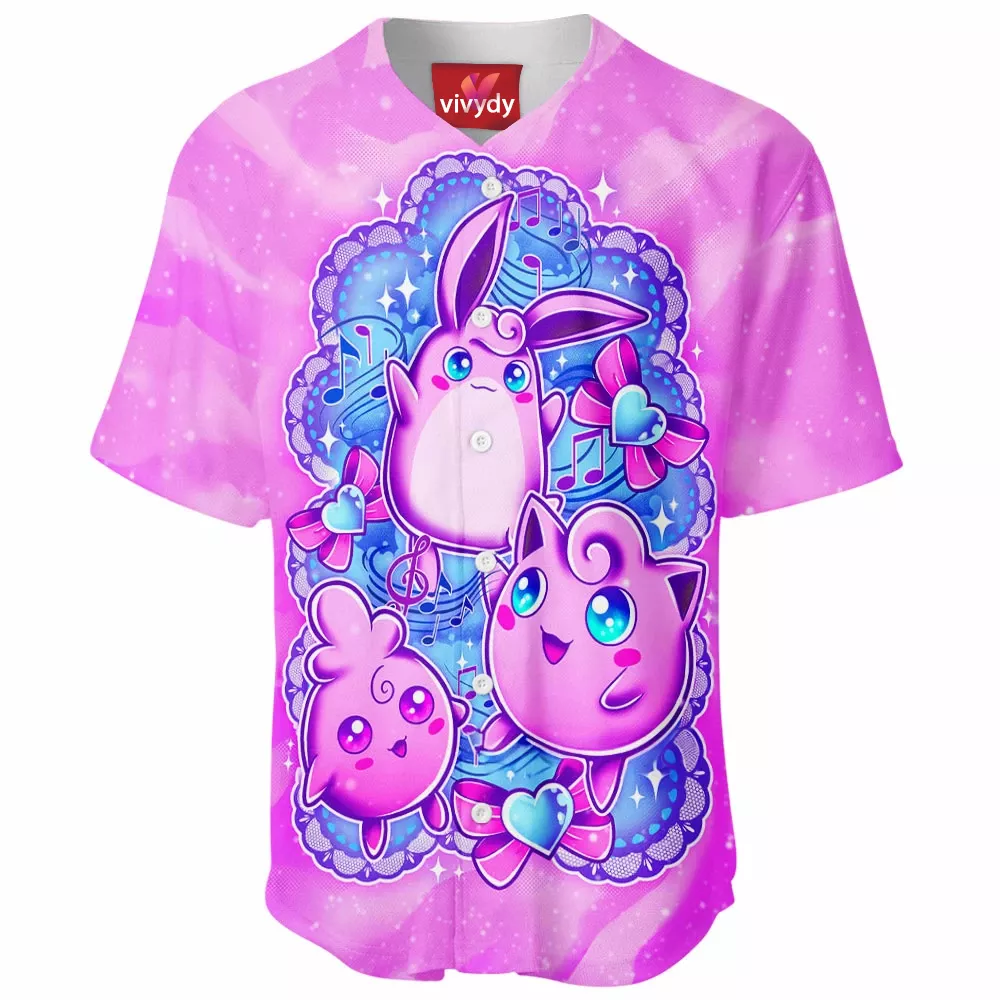 Jiggly Family Baseball Jersey