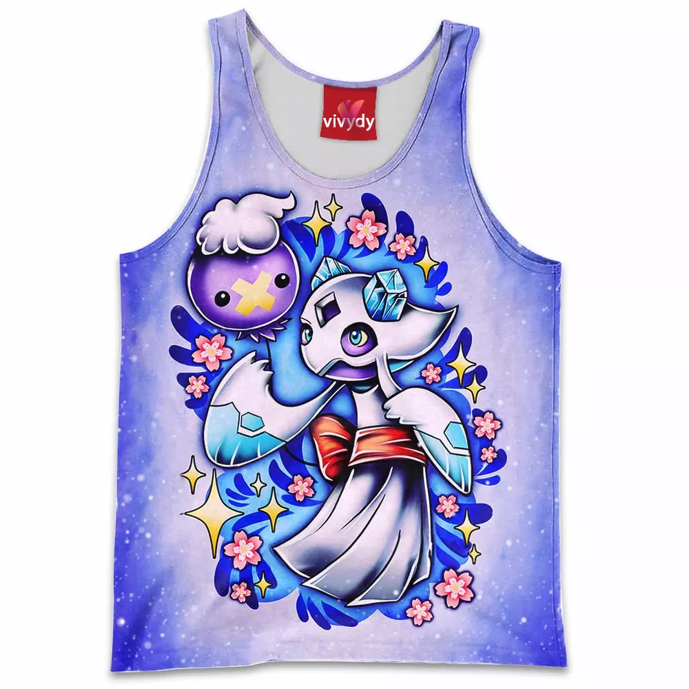 Drifloon And Froslass Tank Top