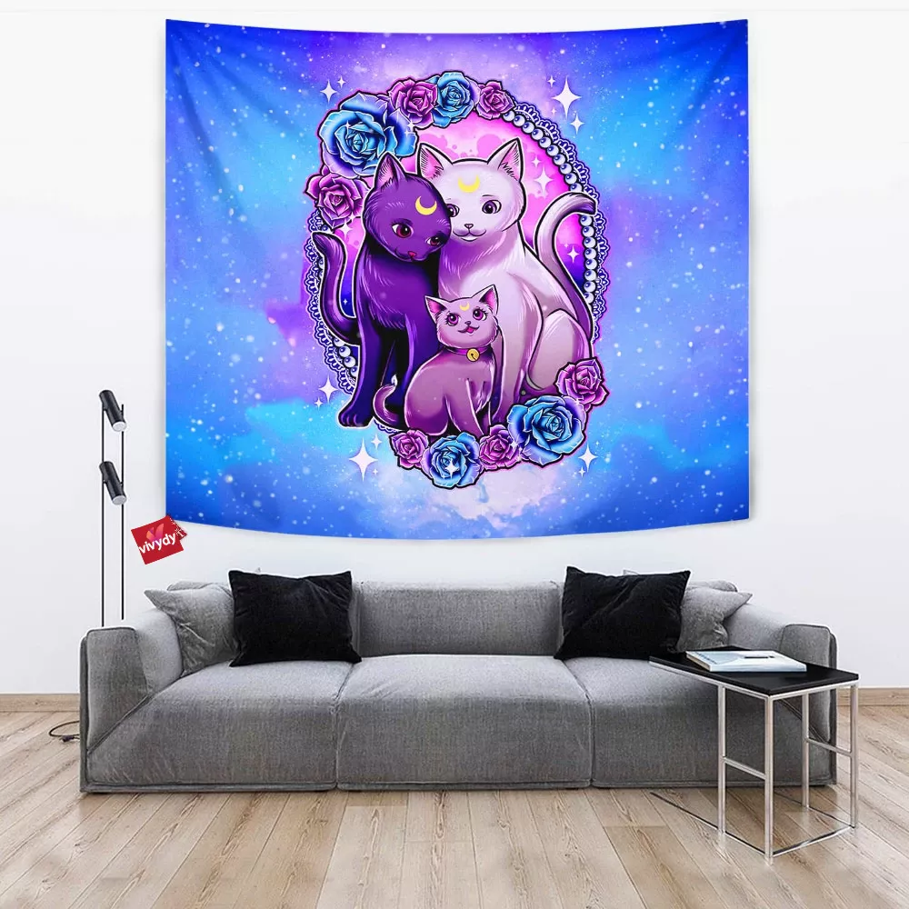 Luna Emis And Diana Tapestry