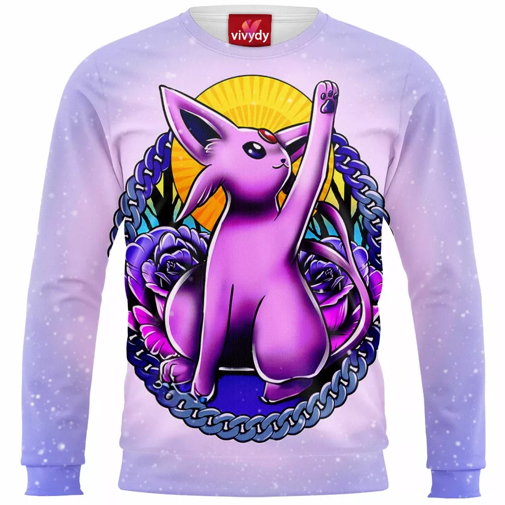 Espeon Tattoo Design Sweatshirt