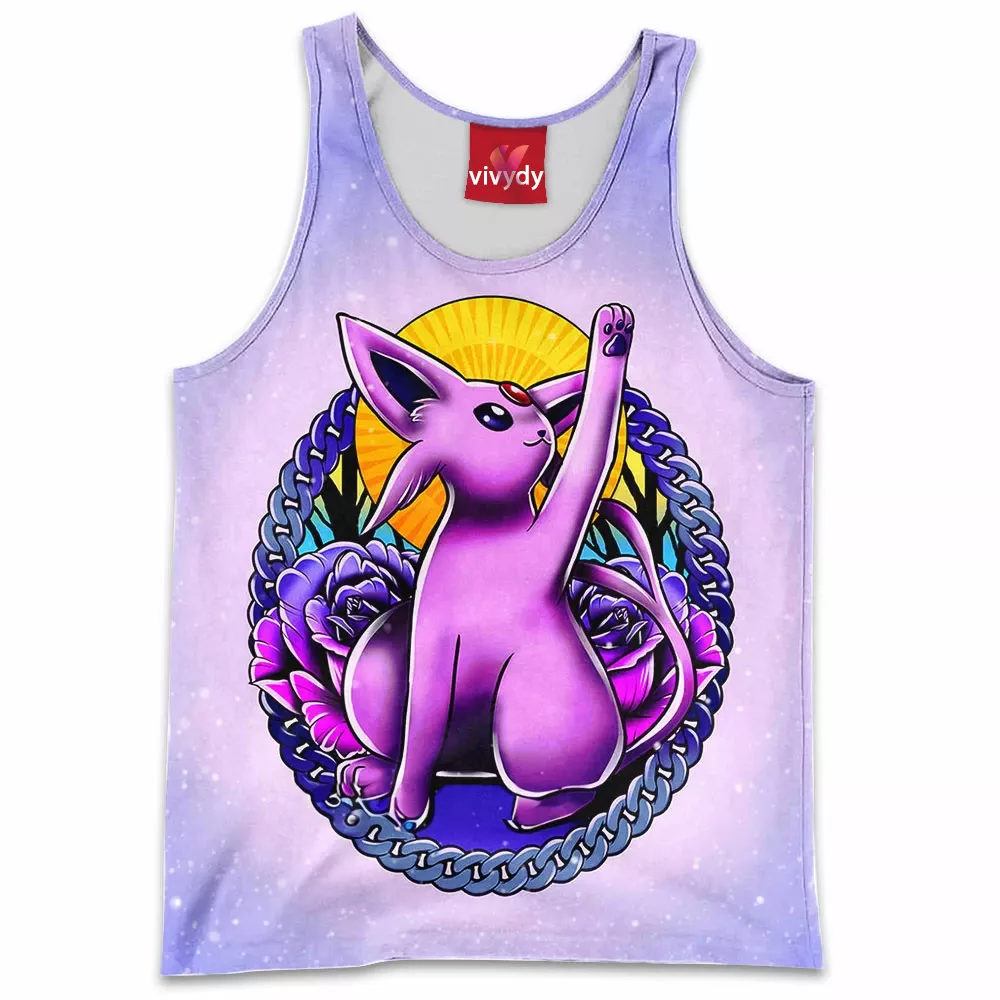 Espeon Tattoo Design Tank Top