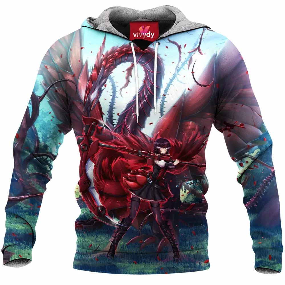 Yugioh Black Rose Dragon Hoodie