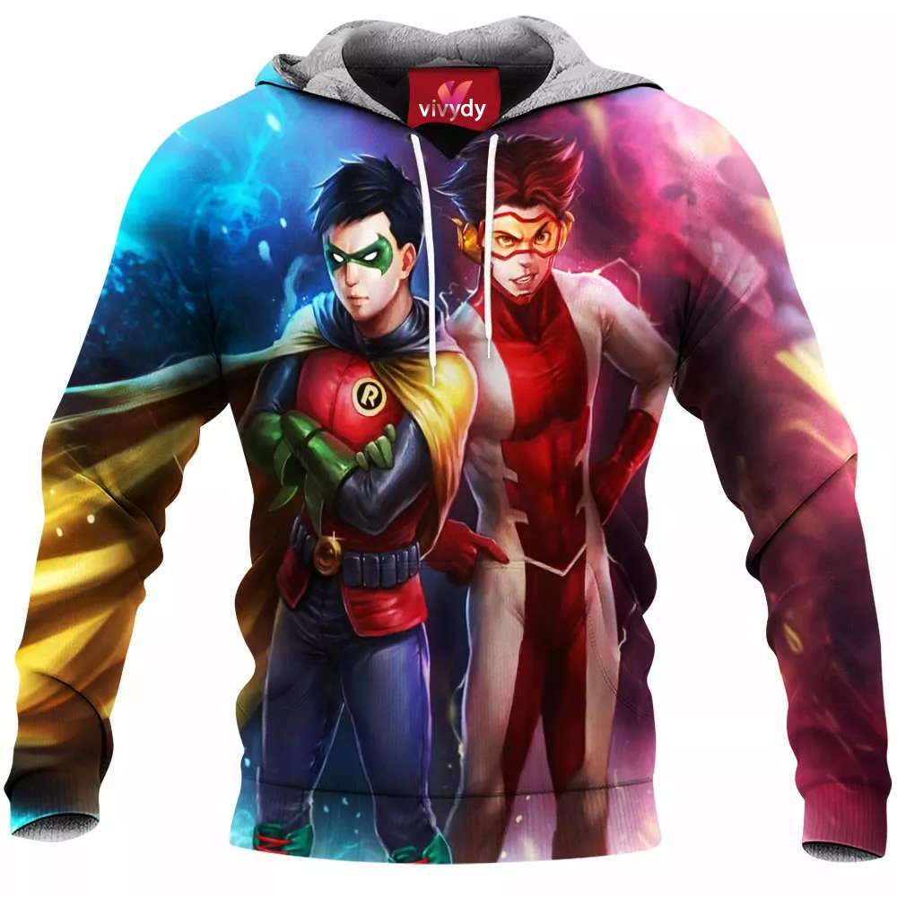 Robin And Impulse Hoodie