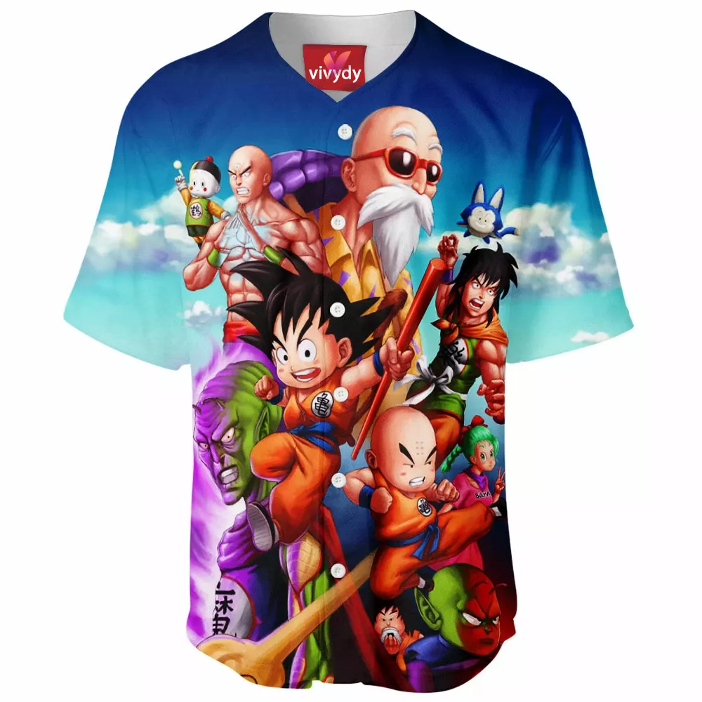 Dragon Ball Z Baseball Jersey