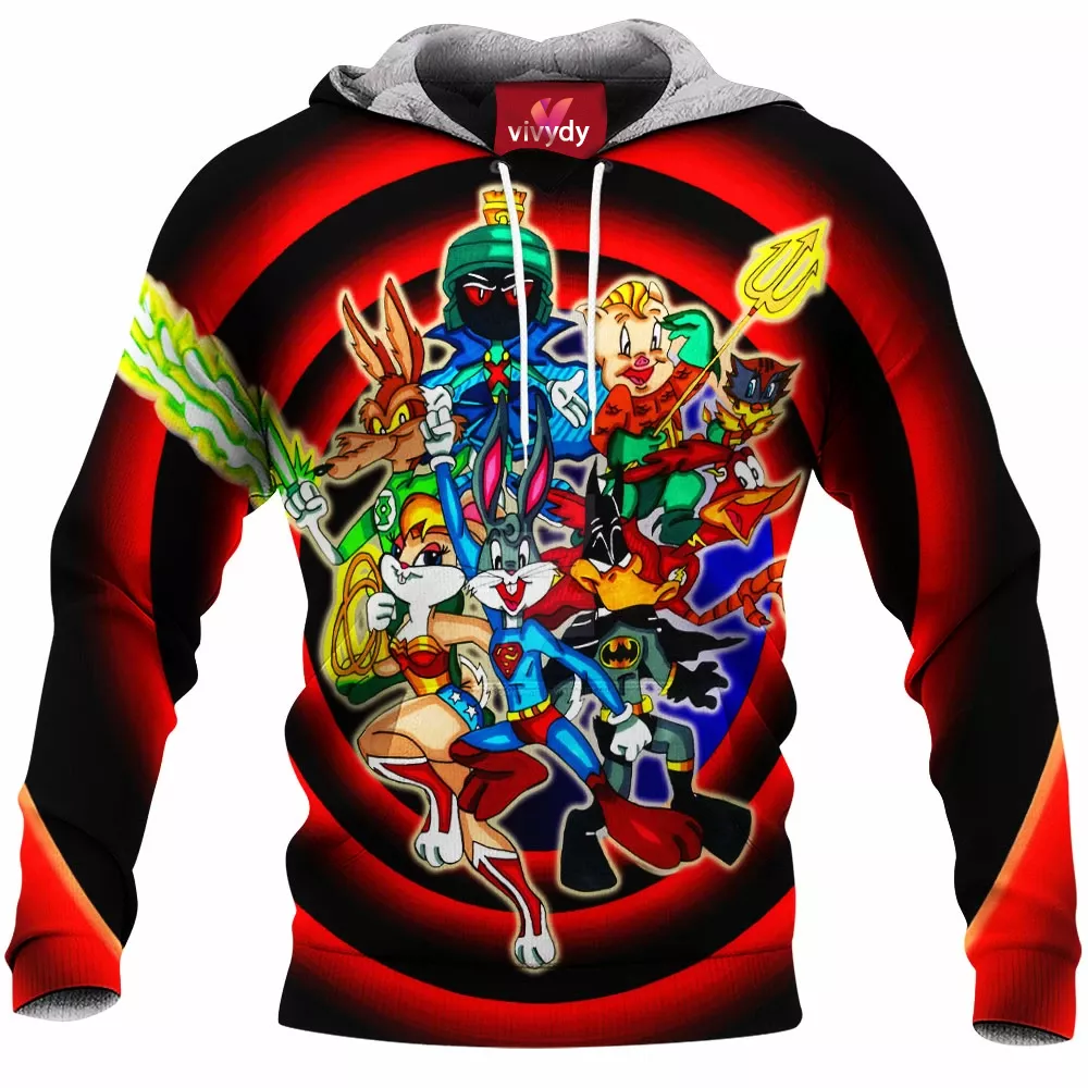 Justice League Looney Tunes Hoodie